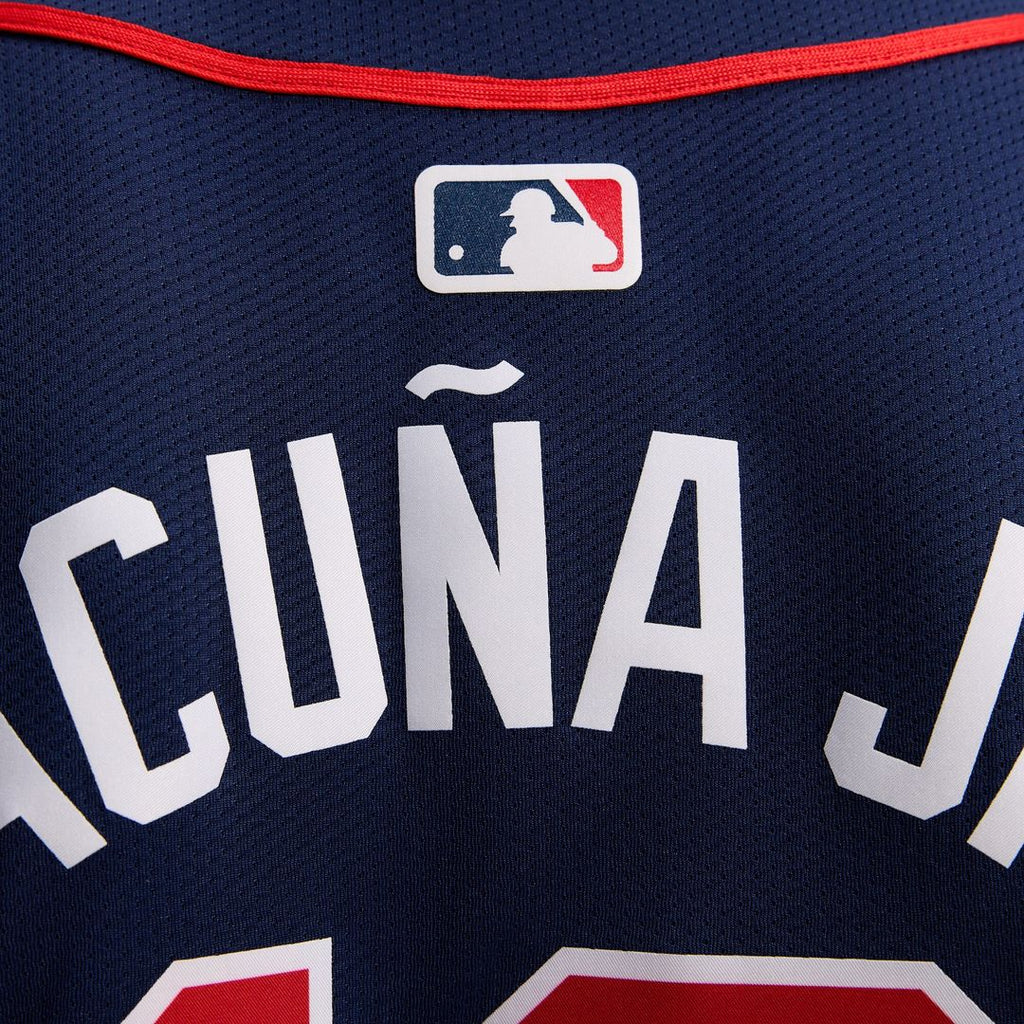 Atlanta Braves Ronald Acuña Jr. Women's Alternate Limited Jersey - Navy