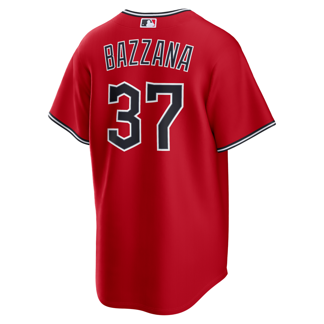 Cleveland Guardians Travis Bazzana Alternate Replica Jersey - Red