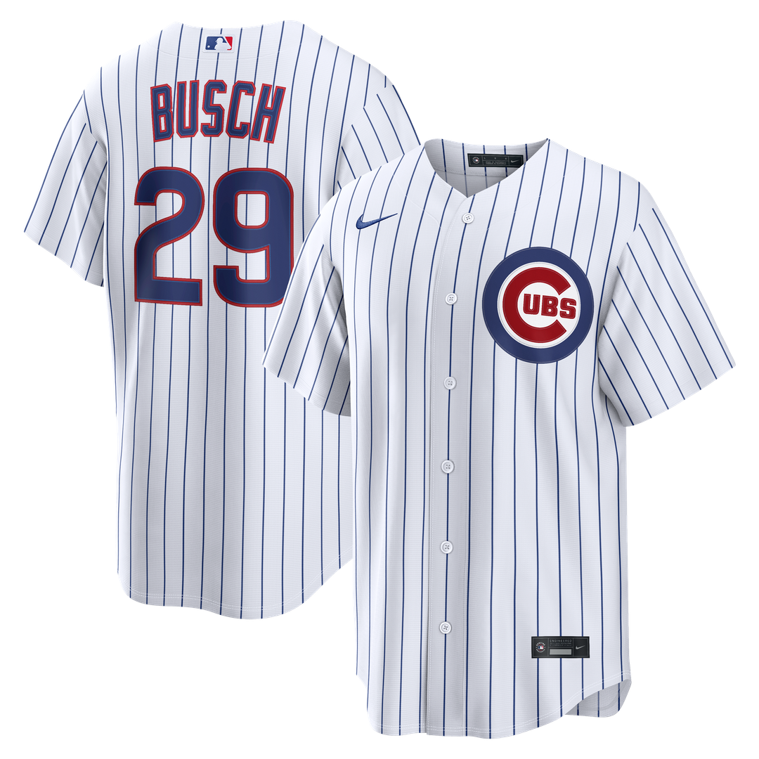 Chicago Cubs Michael Busch Home Replica Jersey - White
