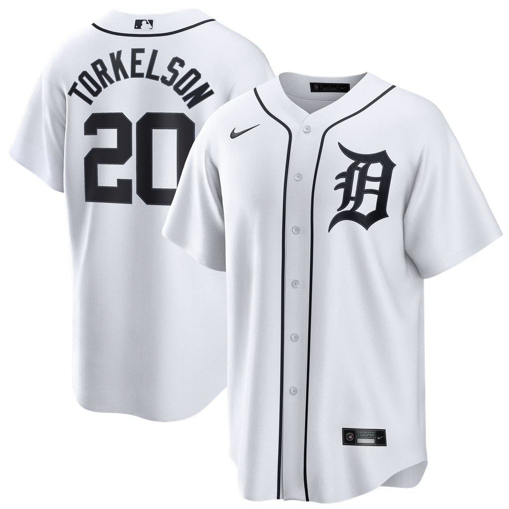 Detroit Tigers Spencer Torkelson Home Replica Jersey - White