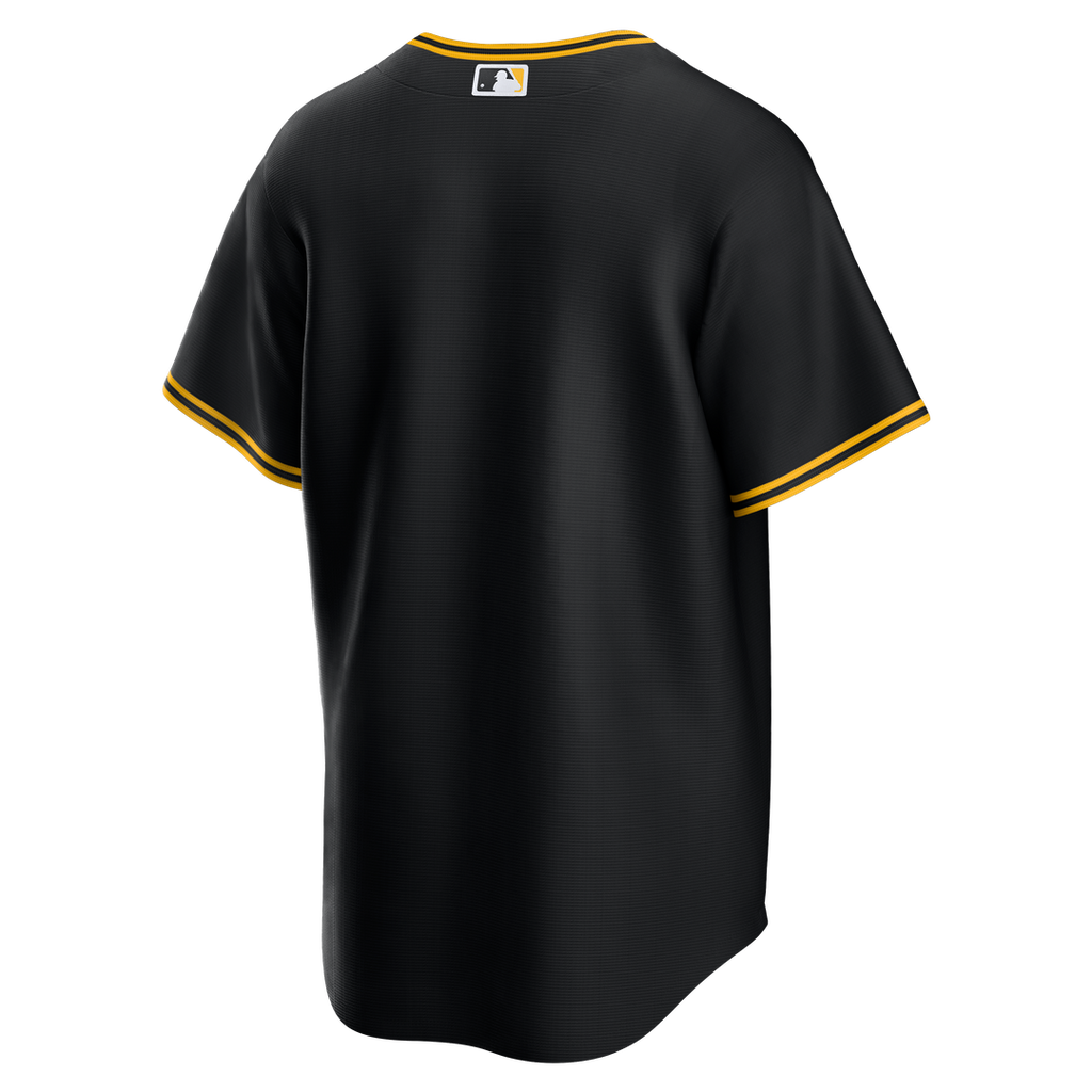 Pittsburgh Pirates Alternate Replica Team Jersey - Black