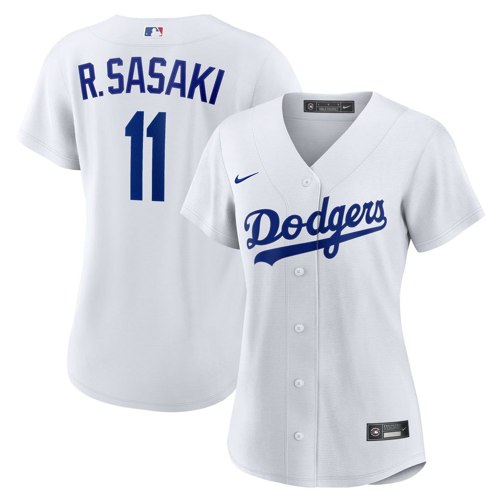 Los Angeles Dodgers Rōki Sasaki Women's Replica Jersey - White