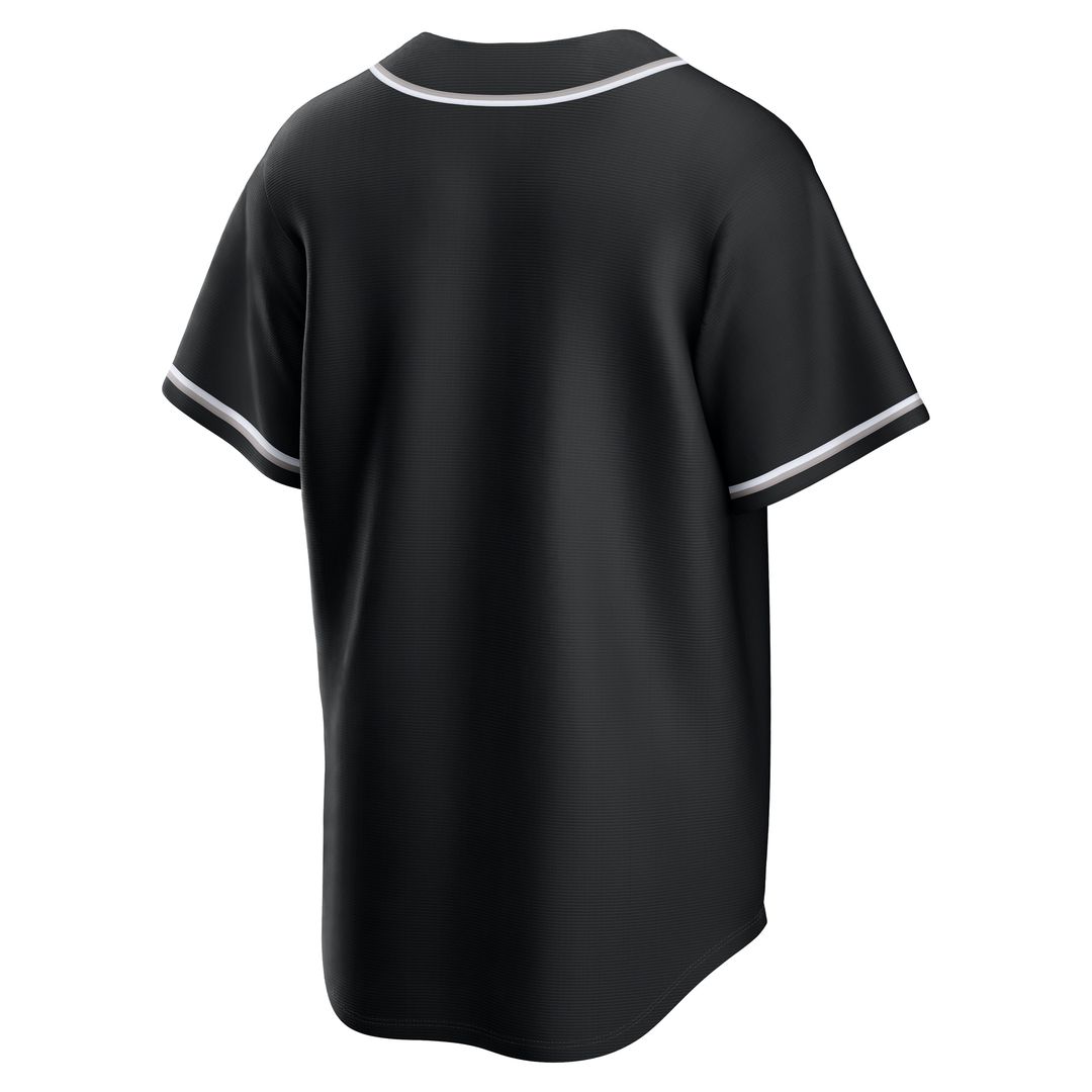 Colorado Rockies Fashion Replica Black Out Jersey