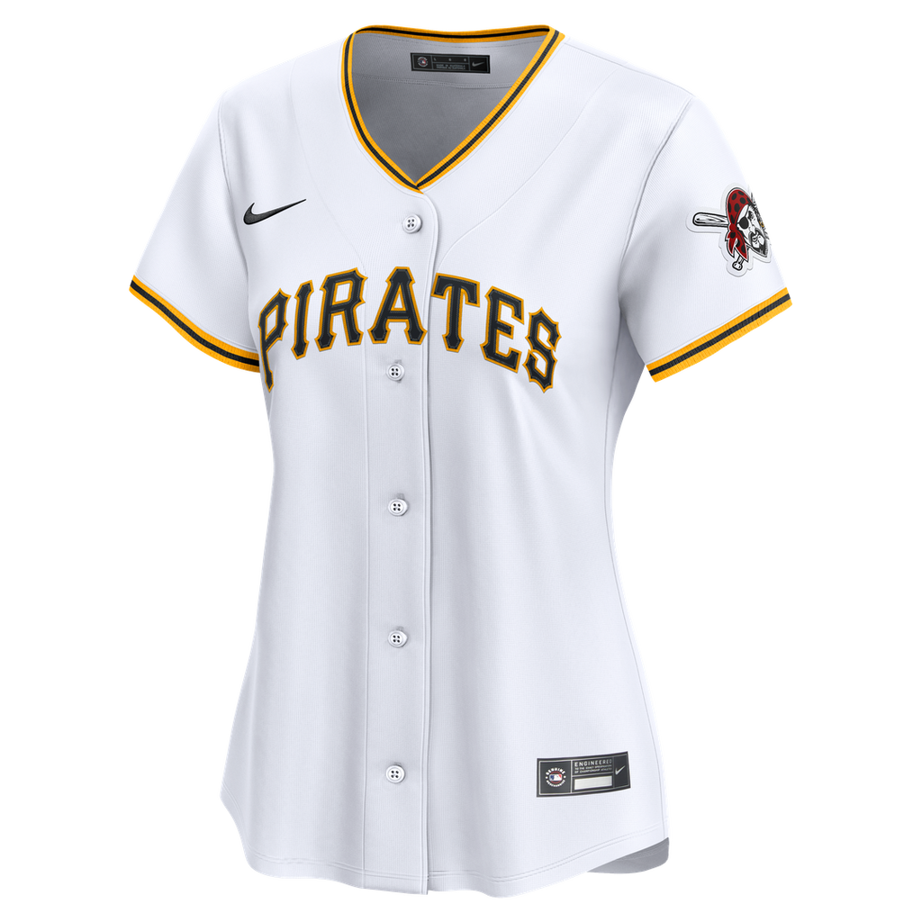 Pittsburgh Pirates Women's Home Limited Jersey - White