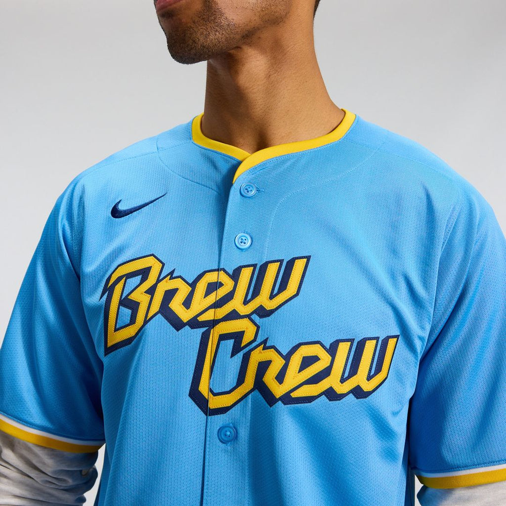 Milwaukee Brewers City Connect Limited Jersey - Light Blue