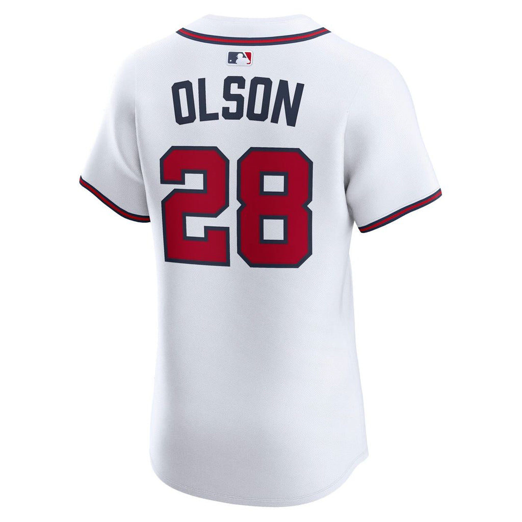 Atlanta Braves Matt Olson Home Elite Jersey - White