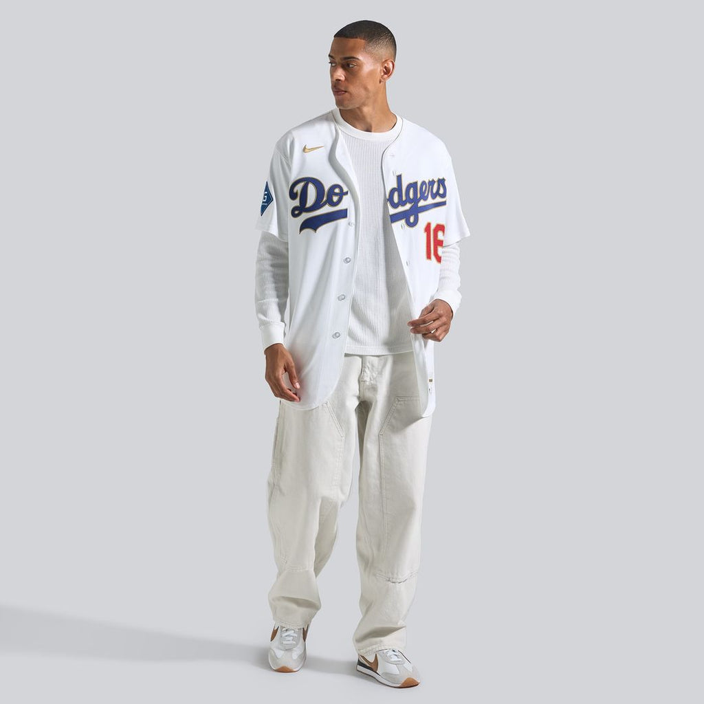 Los Angeles Dodgers Will Smith 2026 Gold Collection Authentic Jersey - White