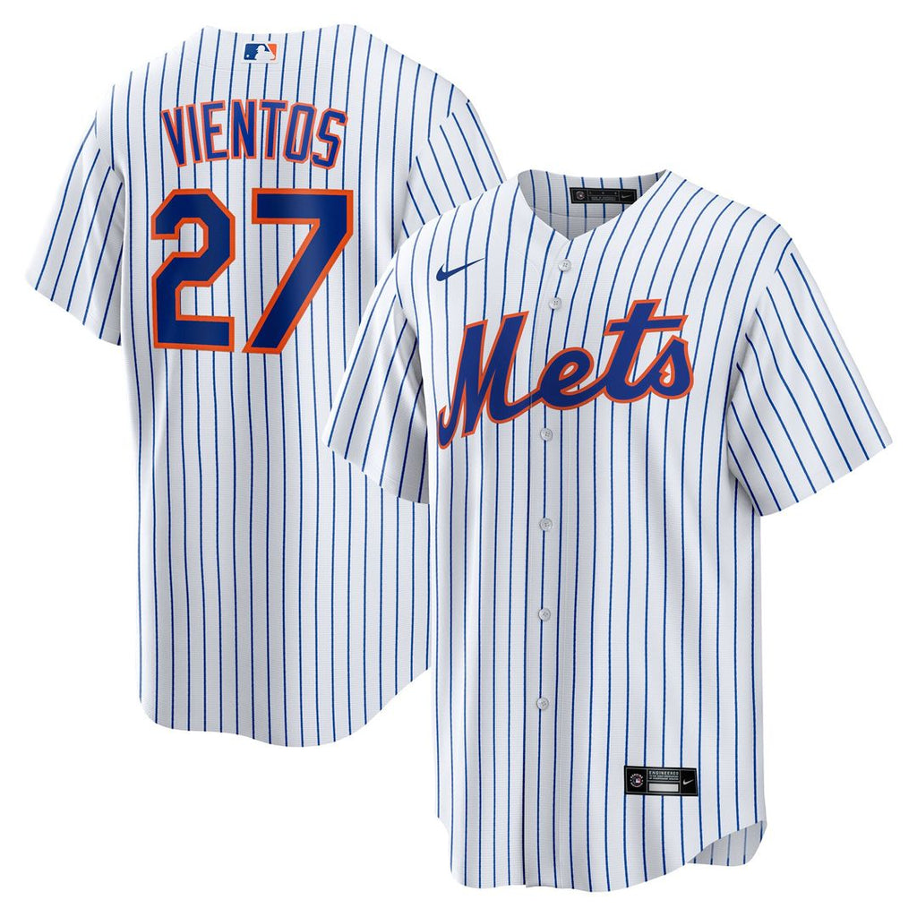 New York Mets Mark Vientos Home Replica Jersey - White
