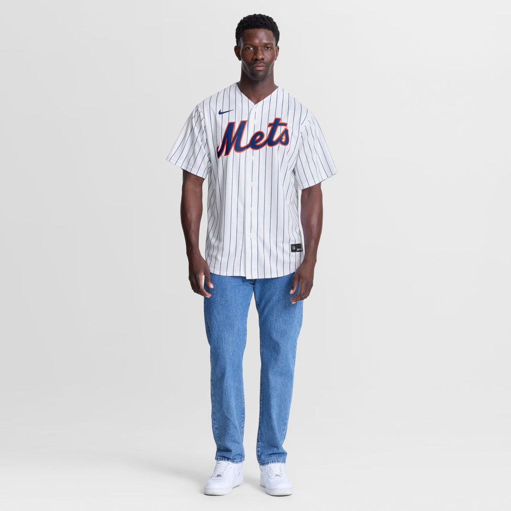 New York Mets Huascar Brazobán Home Replica Jersey - White