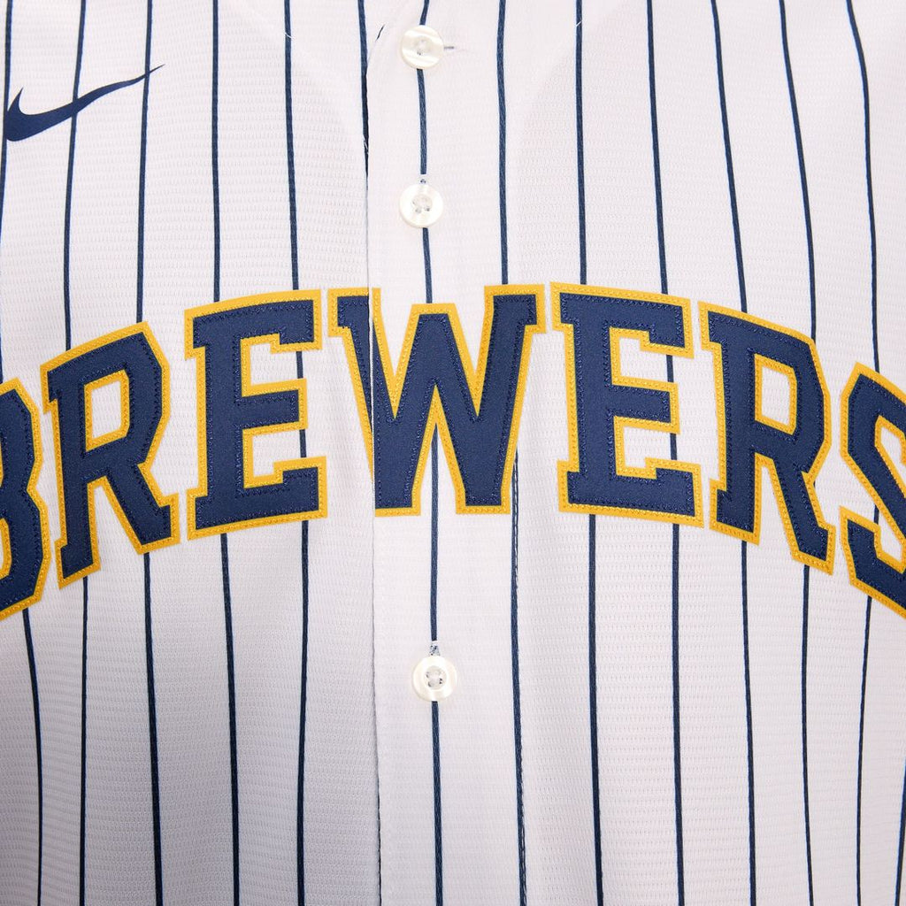 Milwaukee Brewers Christian Yelich Alternate Replica Jersey - White