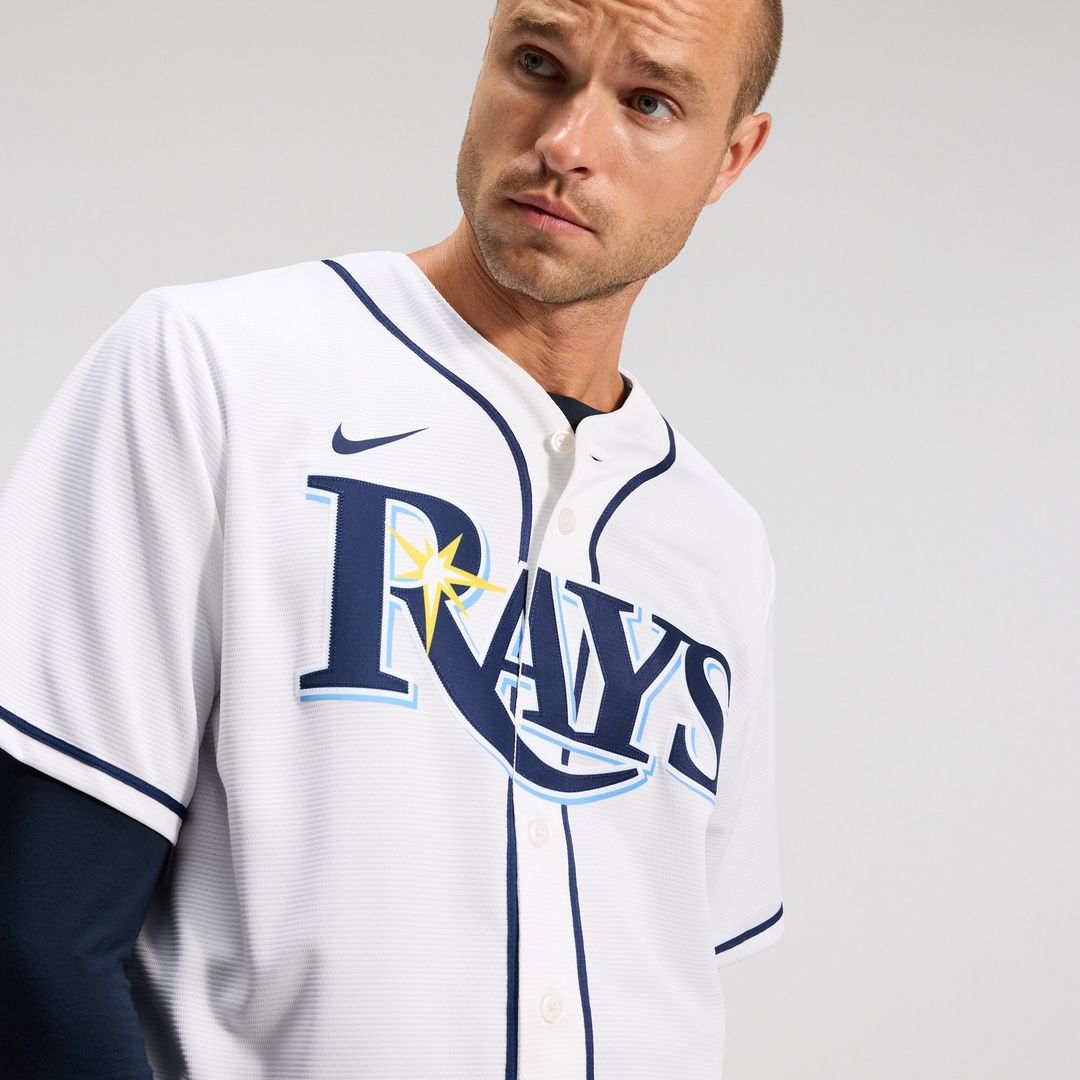 Tampa Bay Rays Yandy Díaz Home Replica Jersey - White