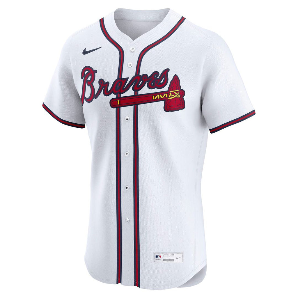 Atlanta Braves Home Elite Jersey - White