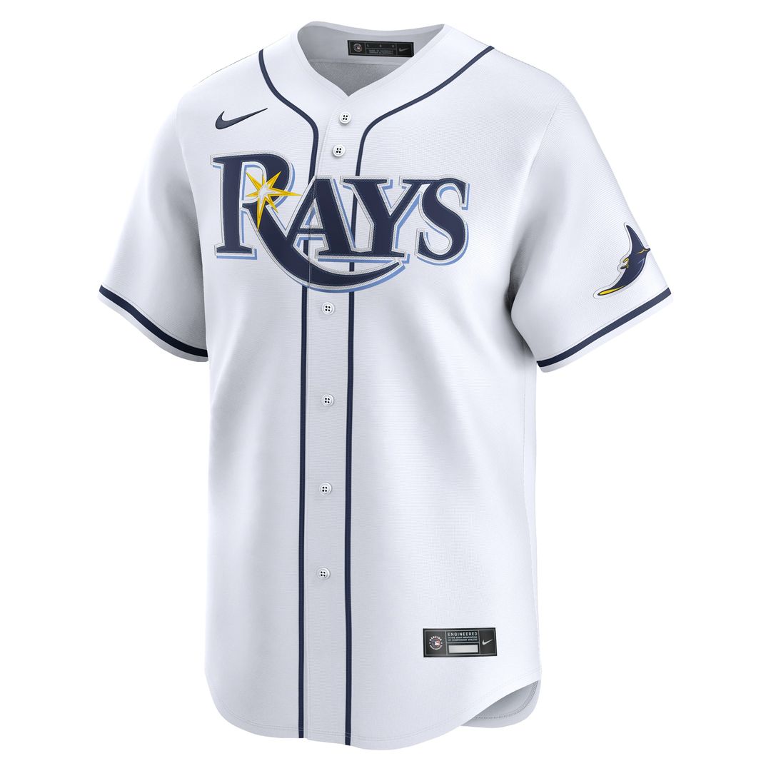 Tampa Bay Rays Junior Caminero Home Limited Jersey - White
