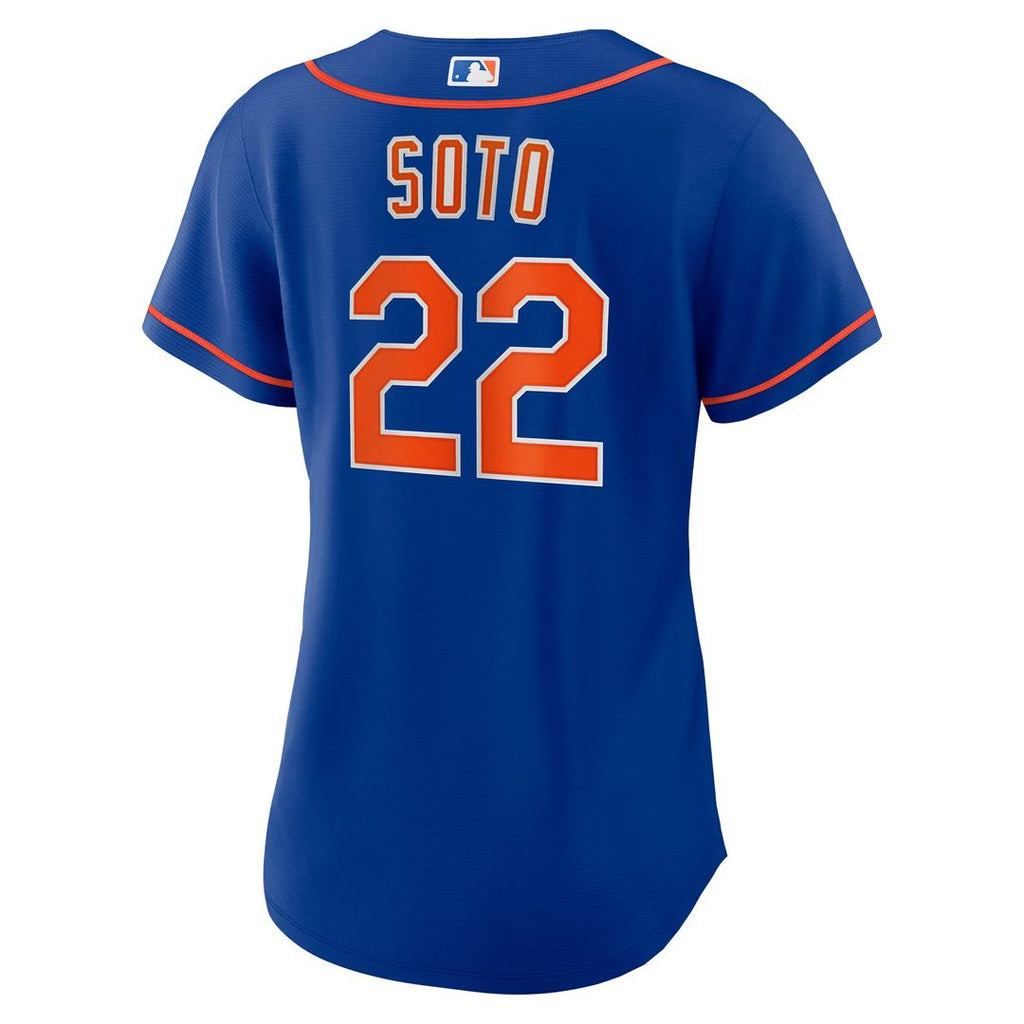 New York Mets Juan Soto Women's Alternate Replica Baseball Jersey - Royal