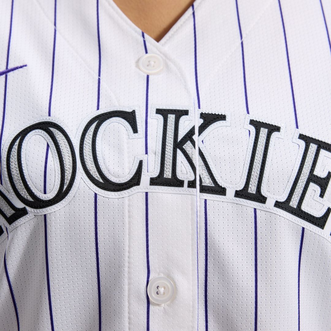 Colorado Rockies Women's Home Limited Jersey - White