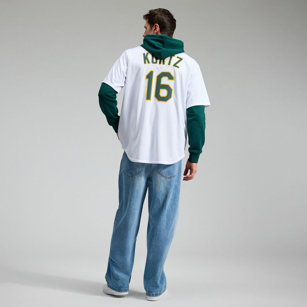 Athletics Nick Kurtz Home Replica Jersey - White