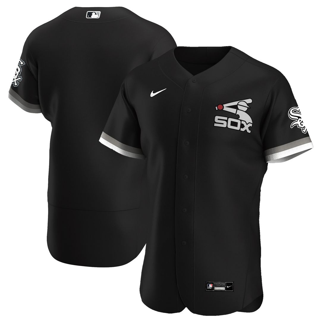 Chicago White Sox Alternate Authentic Team Jersey - Black