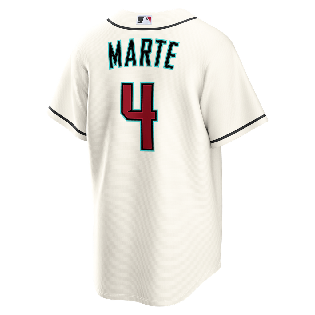 Arizona Diamondbacks Ketel Marte Home Replica Jersey - Cream
