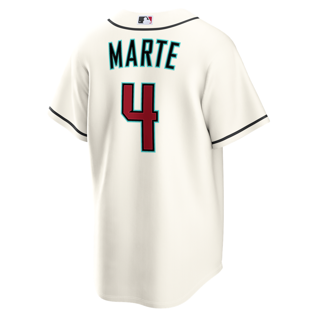 Arizona Diamondbacks Ketel Marte Home Replica Jersey - Cream