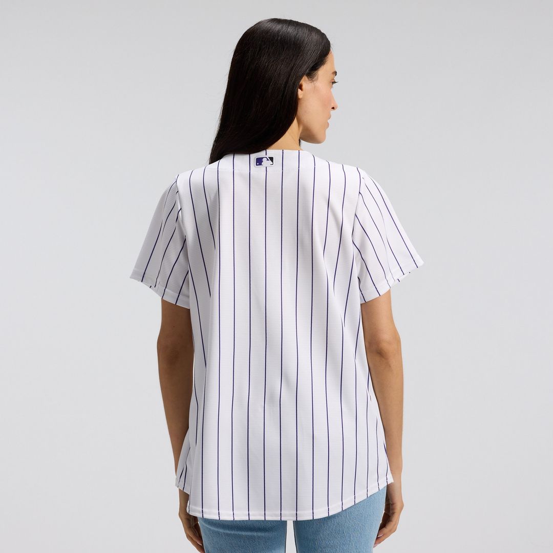 Colorado Rockies Women's Home Replica Team Jersey - White