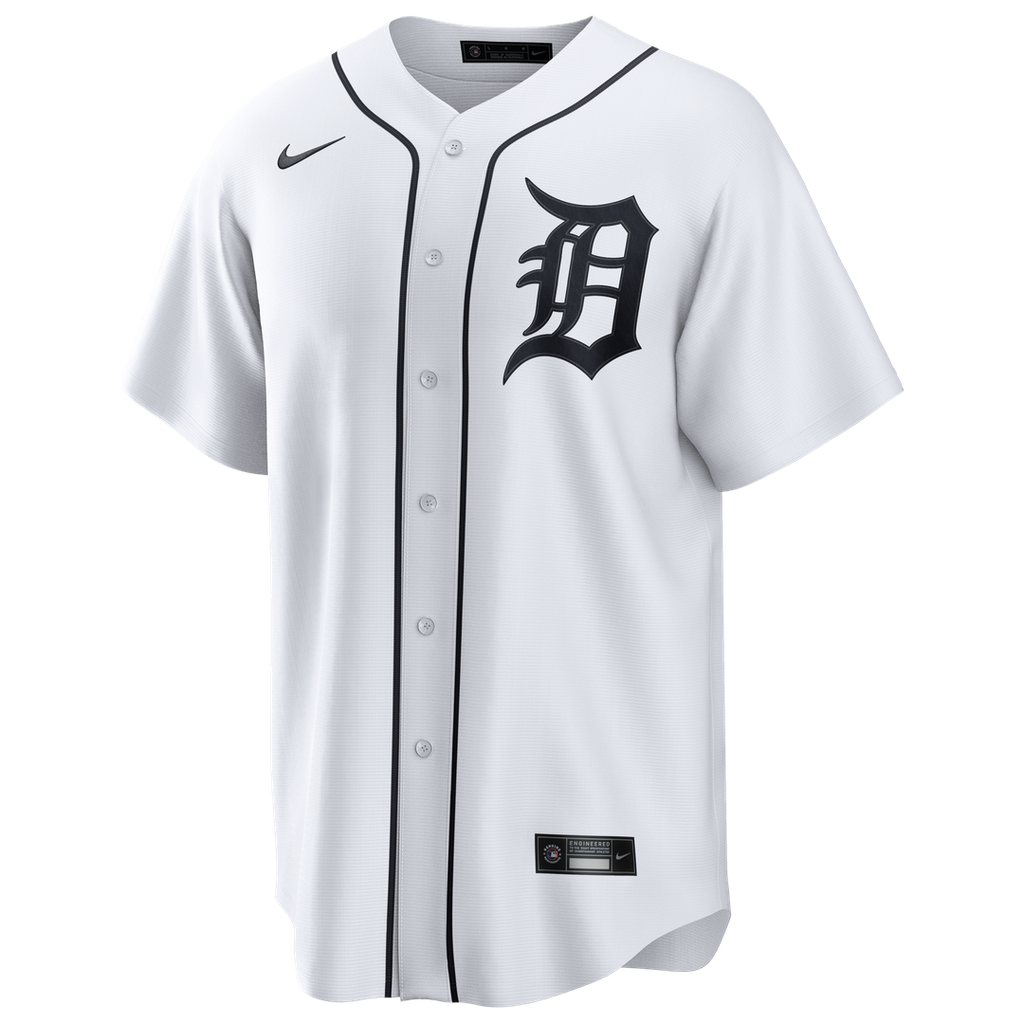 Detroit Tigers Kerry Carpenter Home Replica Jersey - White
