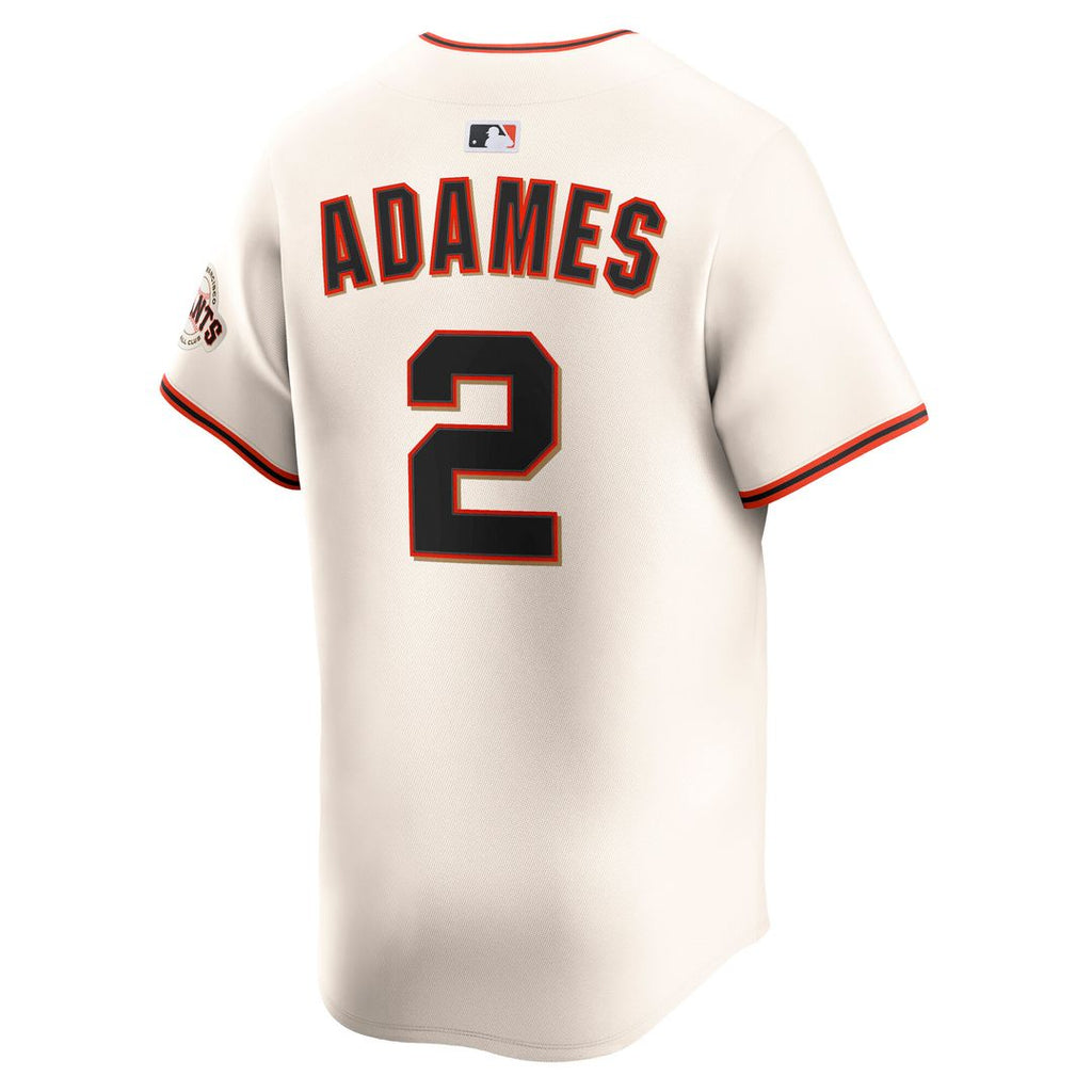 San Francisco Giants Willy Adames Home Limited Jersey - Cream