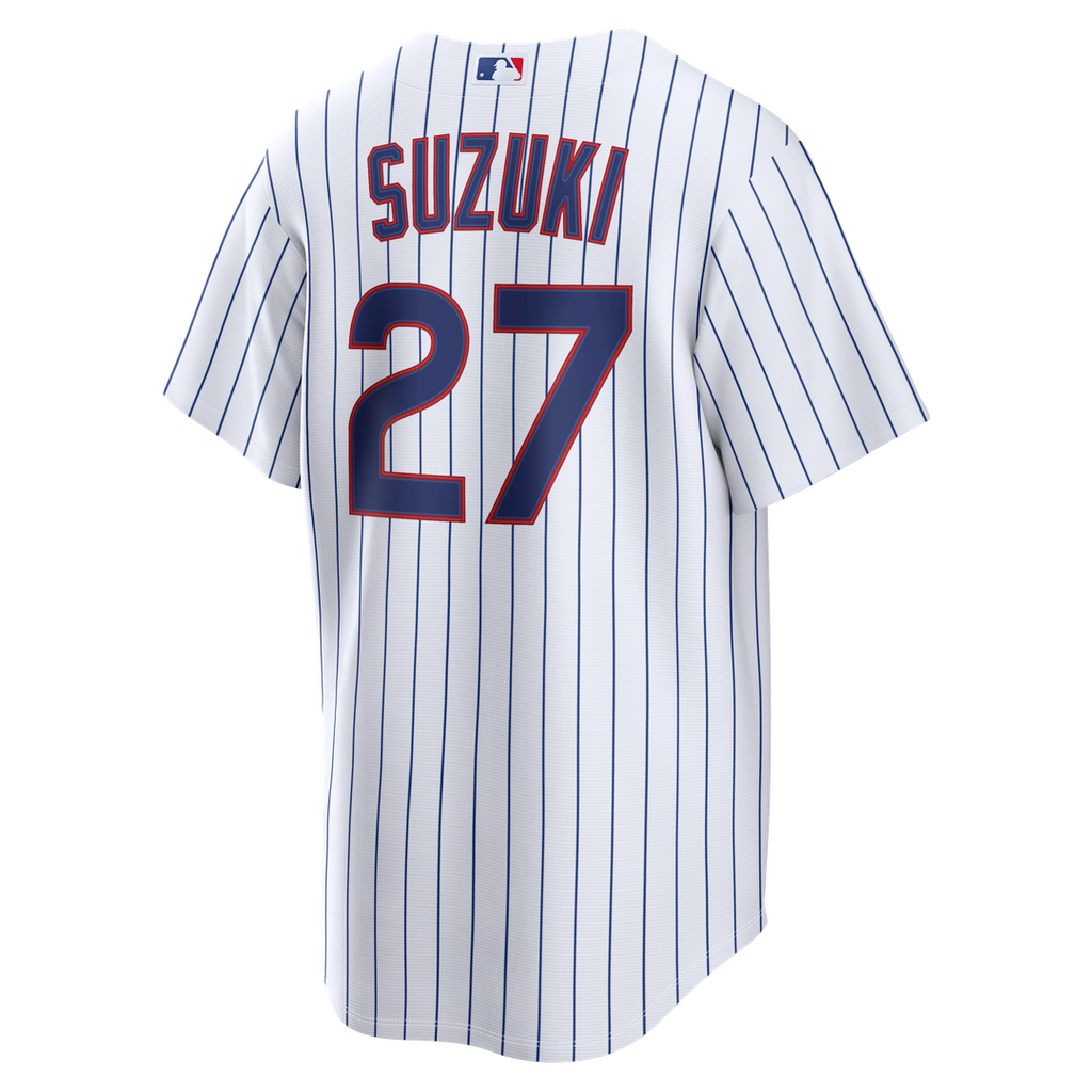 Chicago Cubs Seiya Suzuki Home Replica Jersey - White