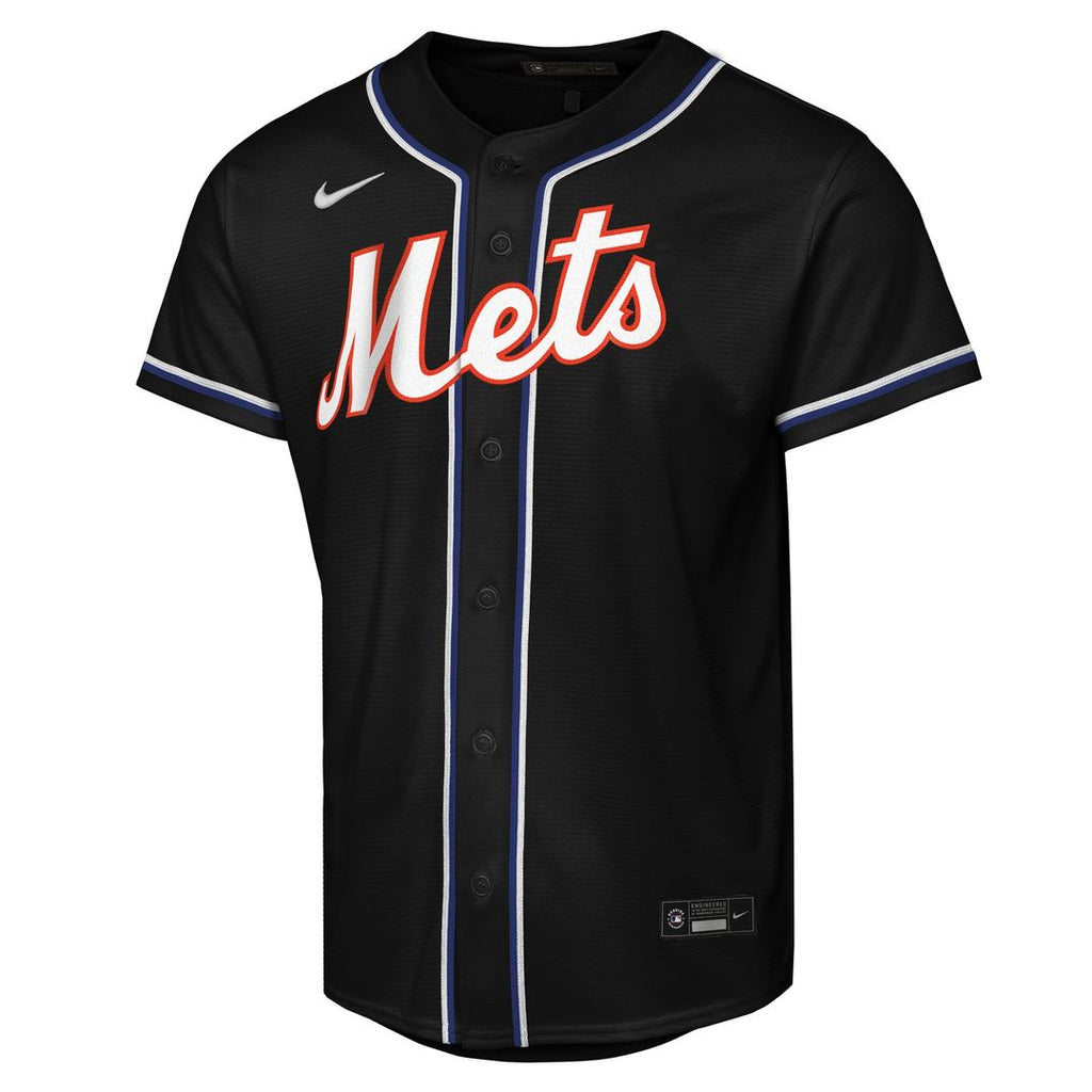 New York Mets Juan Soto Youth Fashion Replica Jersey - Black