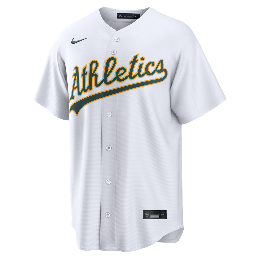 Athletics Henry Bolte Home Replica Jersey - White