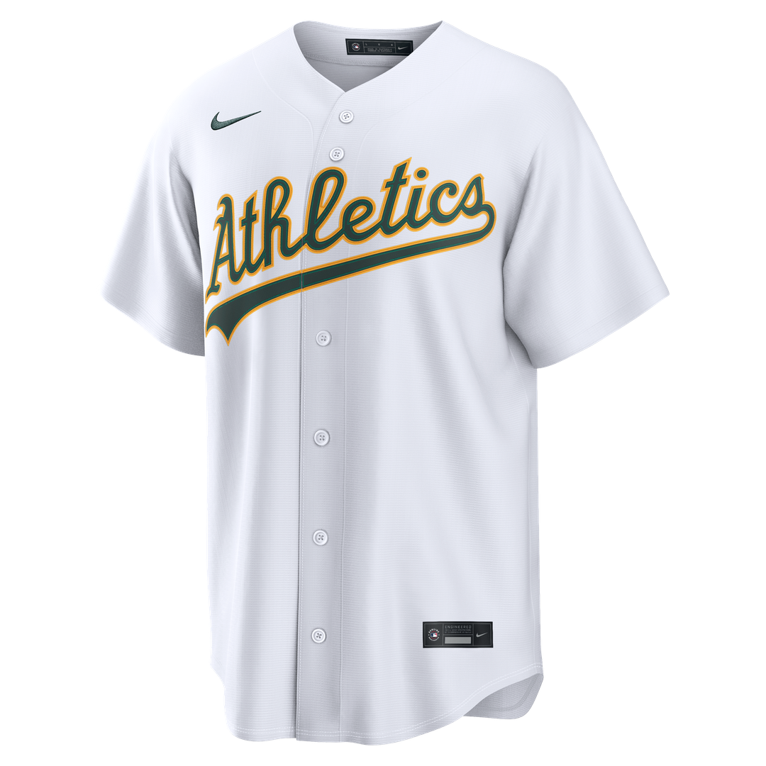 Athletics Henry Bolte Home Replica Jersey - White