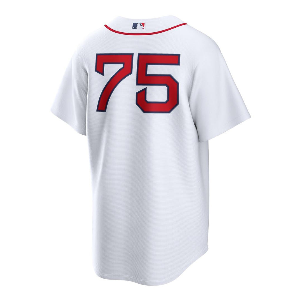 Boston Red Sox Carlos Narváez Home Replica Jersey - White