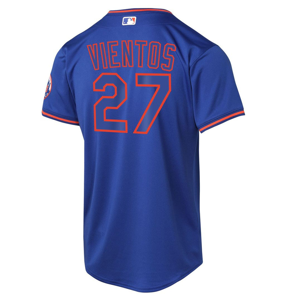 New York Mets Mark Vientos Youth Alternate 2 Limited Jersey - Royal