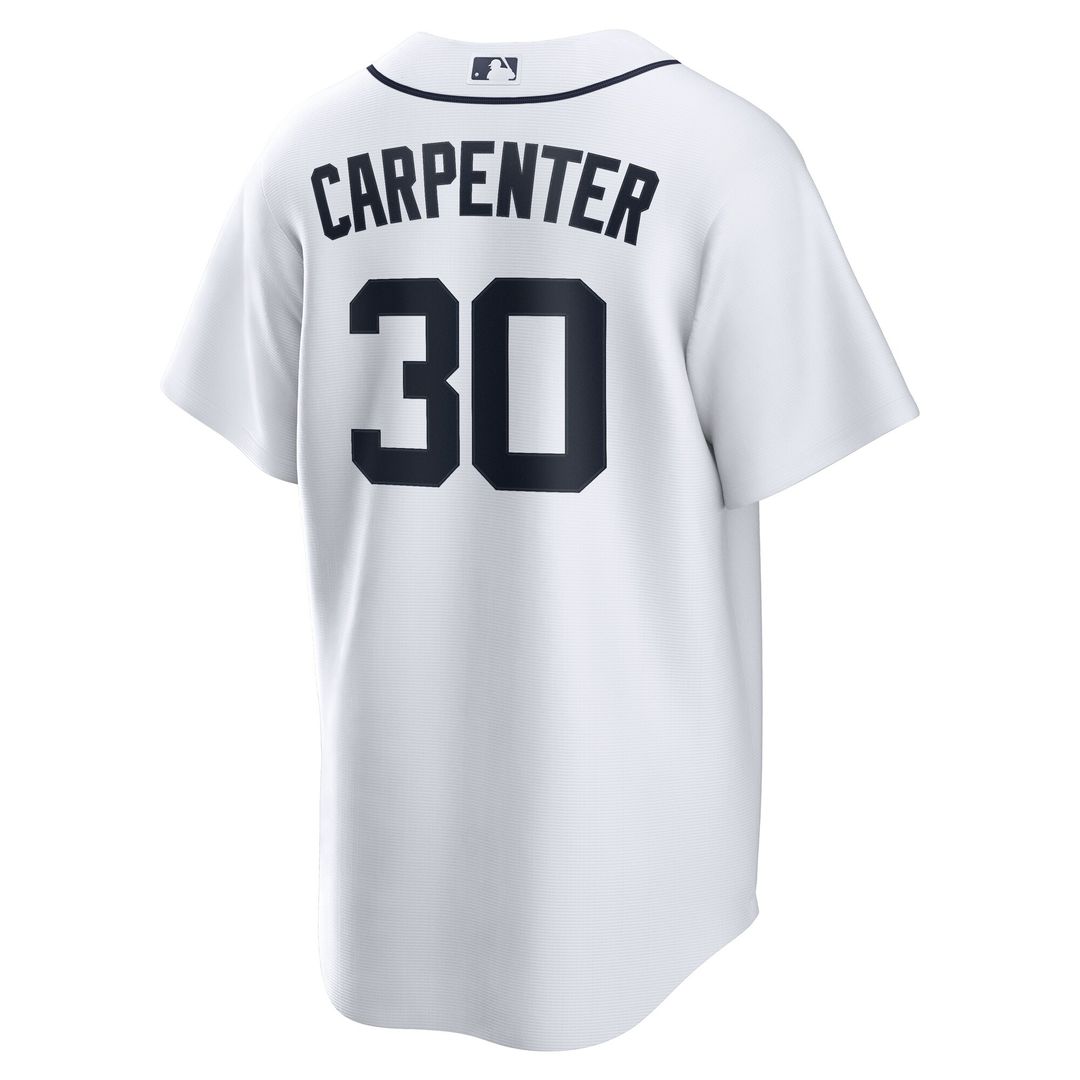 Detroit Tigers Kerry Carpenter Home Replica Jersey - White