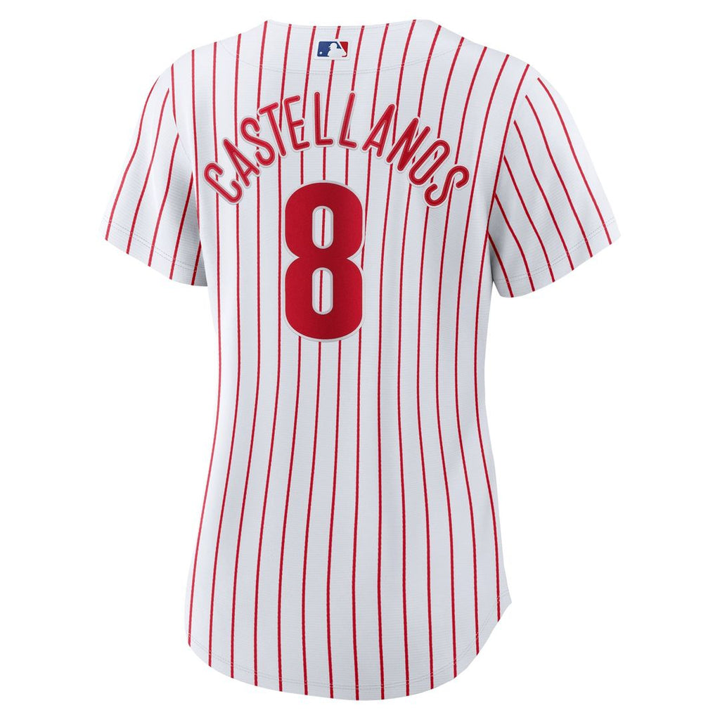Philadelphia Phillies Nick Castellanos Women's Home Replica Jersey - White