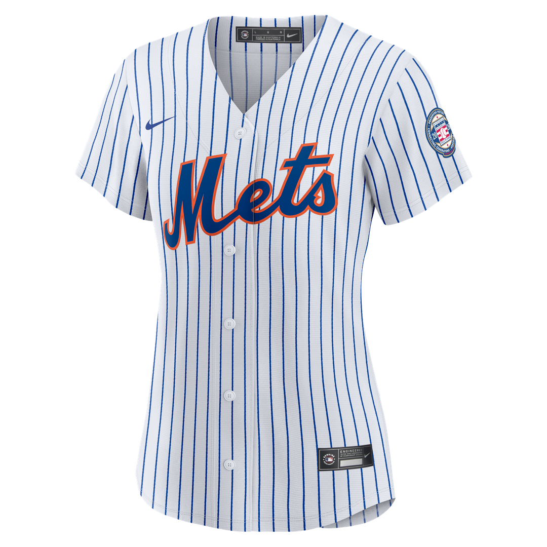 New York Mets Carlos Beltran Women's 2026 Baseball Hall of Fame Retired Replica Jersey - White