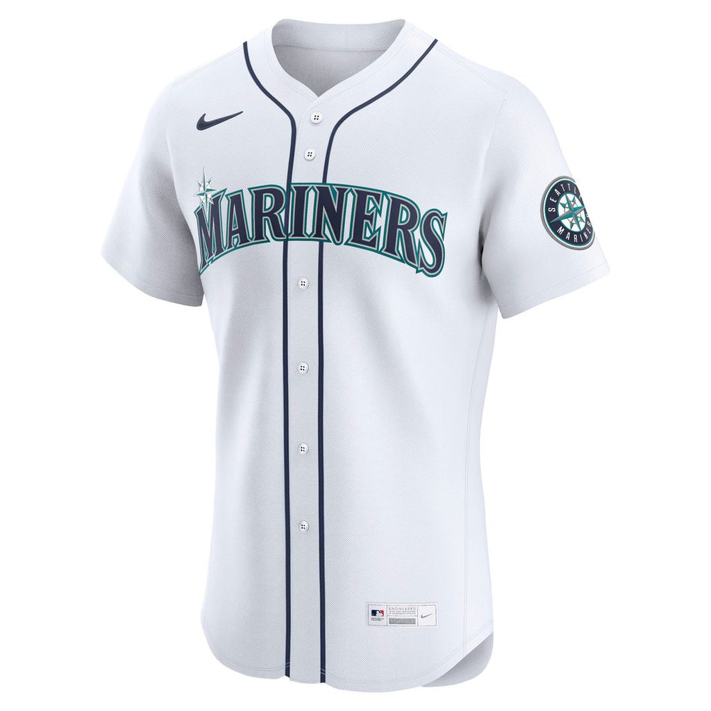 Seattle Mariners Home Elite Jersey - White