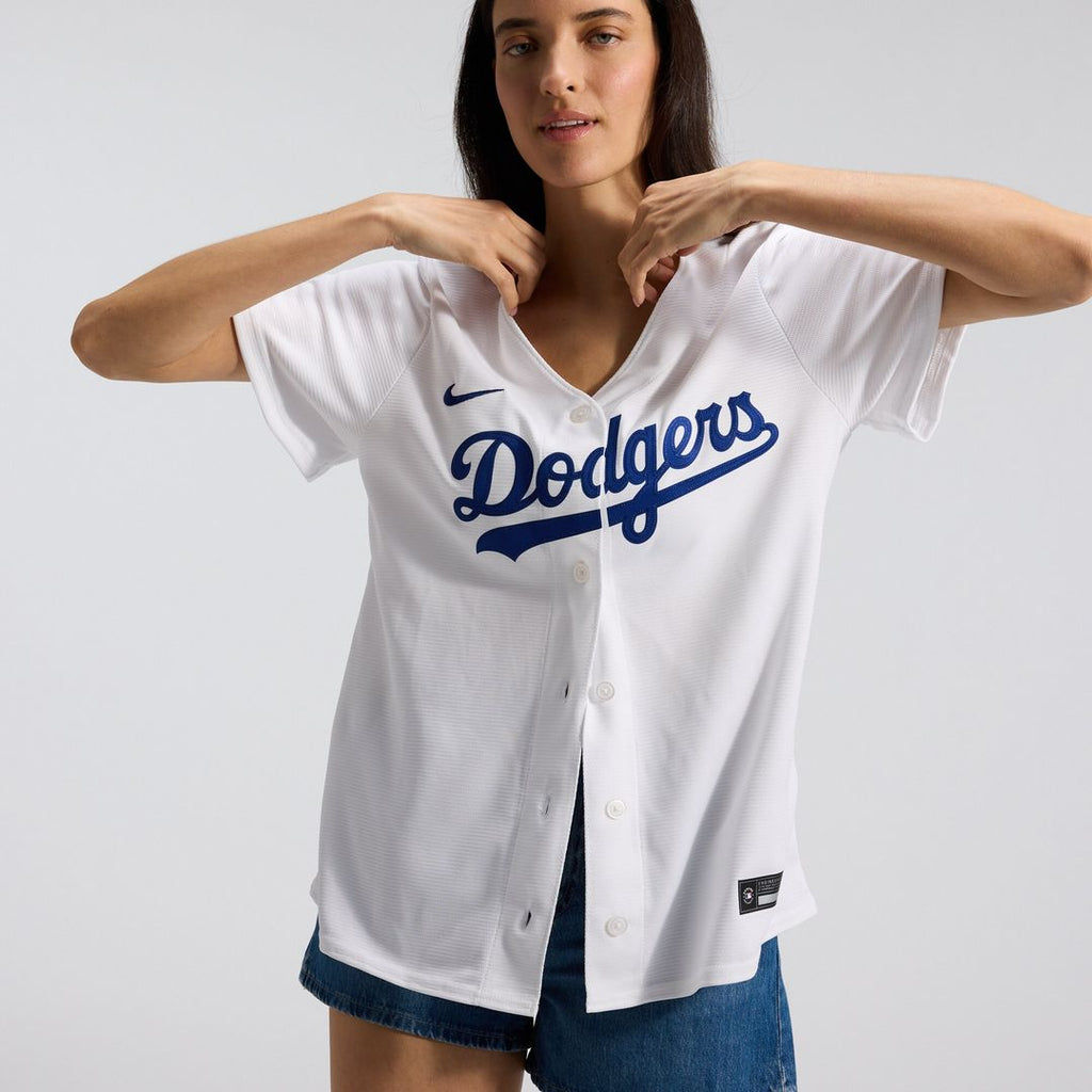Los Angeles Dodgers Women's Home Replica Jersey - White