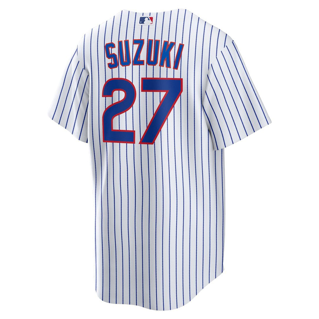 Chicago Cubs Seiya Suzuki Home Replica Jersey - White