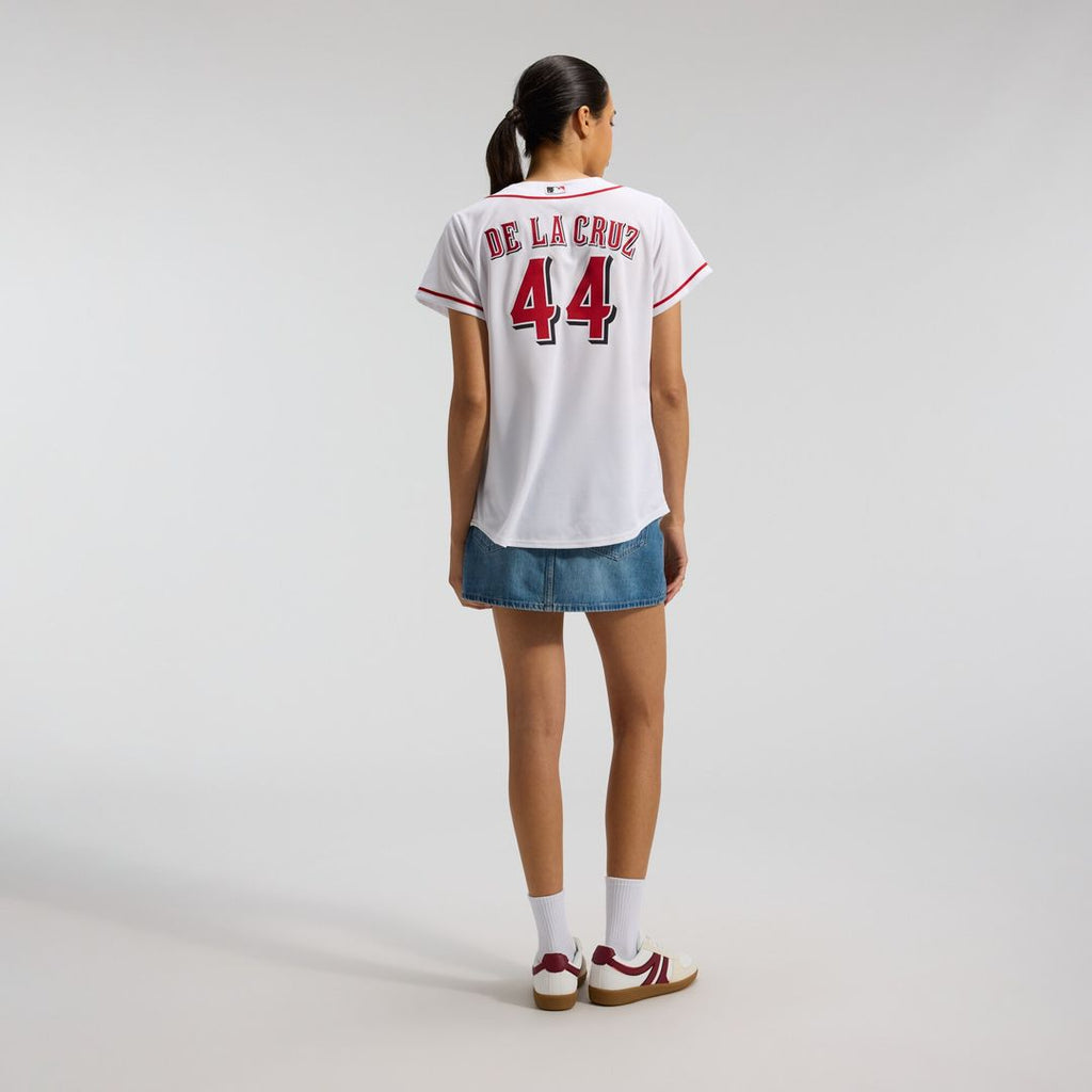 Cincinnati Reds Elly De La Cruz Women's Home Replica Jersey - White