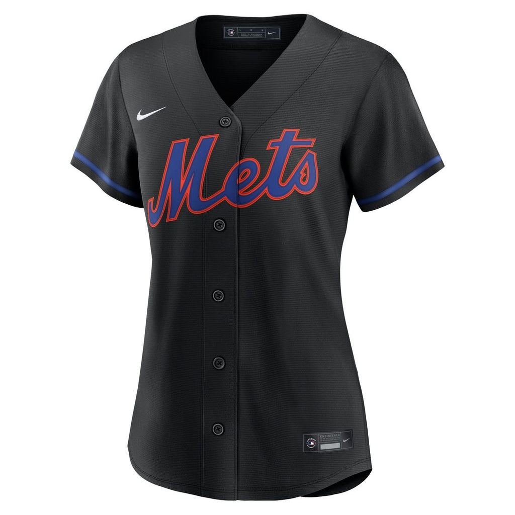 New York Mets Francisco Lindor Women's Home Replica Jersey - White