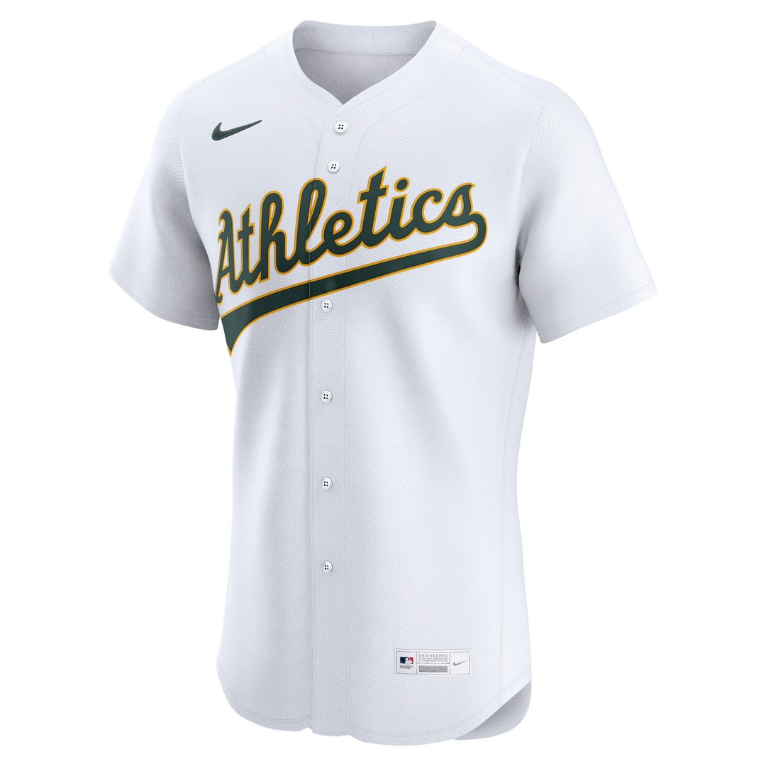 Athletics Home Elite Jersey - White