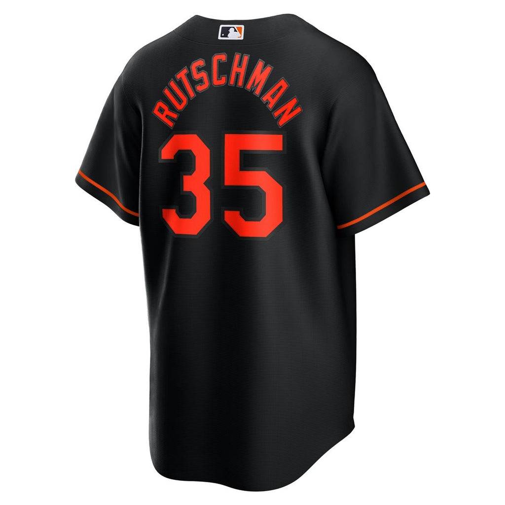 Baltimore Orioles Adley Rutschman Alternate Replica Jersey - Black