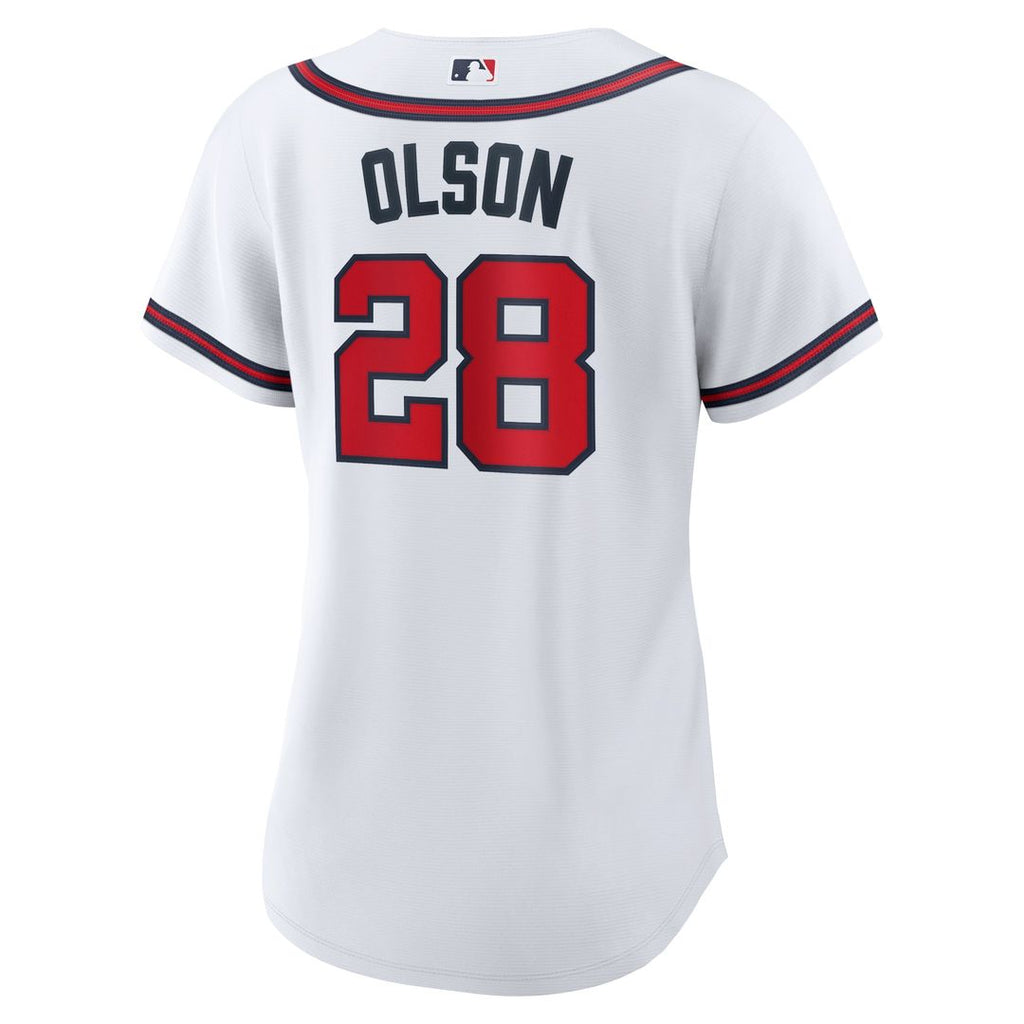 Atlanta Braves Matt Olson Women's Home Replica Jersey - White