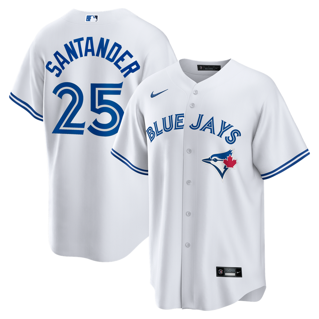 Toronto Blue Jays Anthony Santander Home Replica Jersey - White