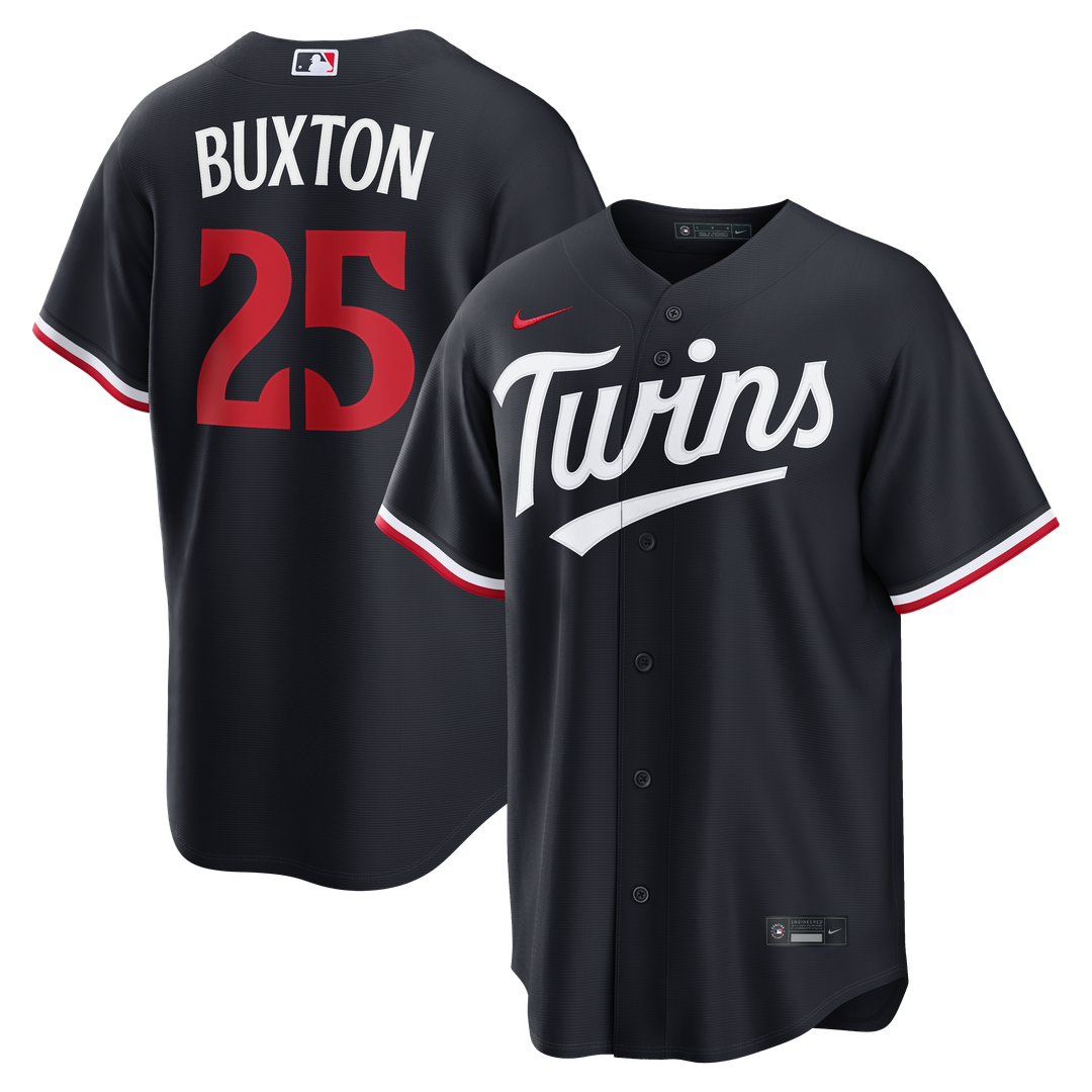 Minnesota Twins Byron Buxton Alternate Replica Jersey - Navy
