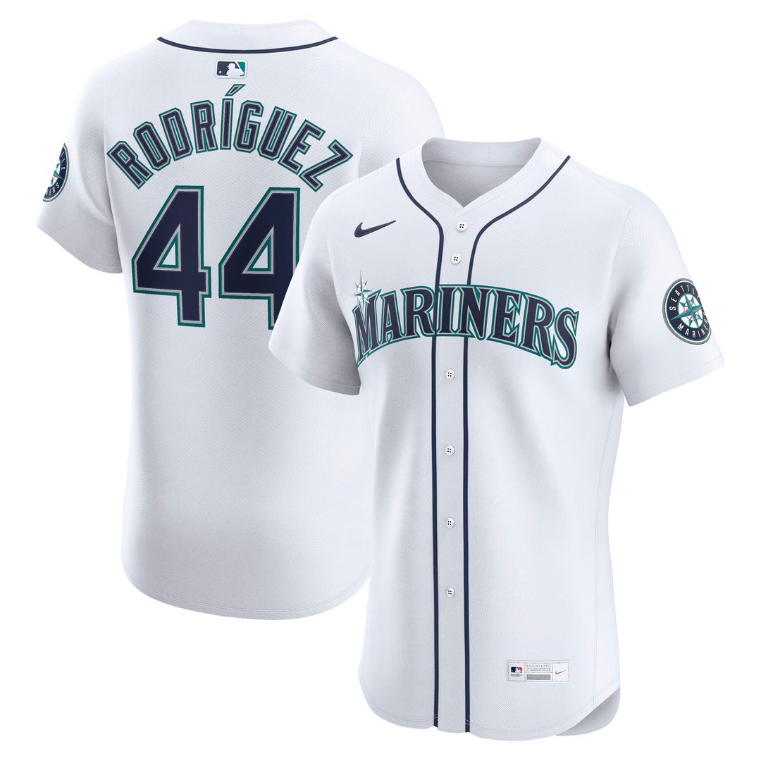 Seattle Mariners Julio Rodríguez Home Elite Jersey - White
