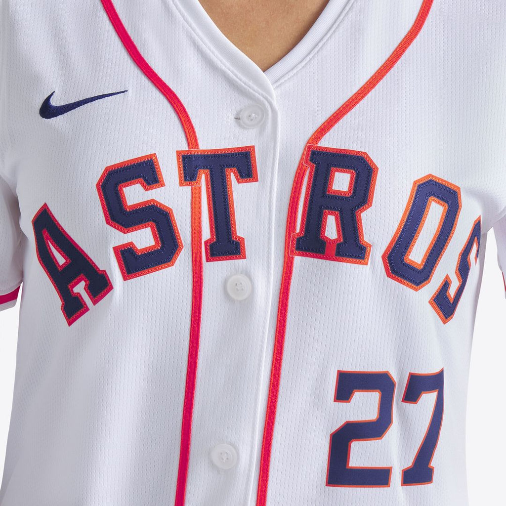 Houston Astros Jose Altuve Women's Home Limited Jersey - White