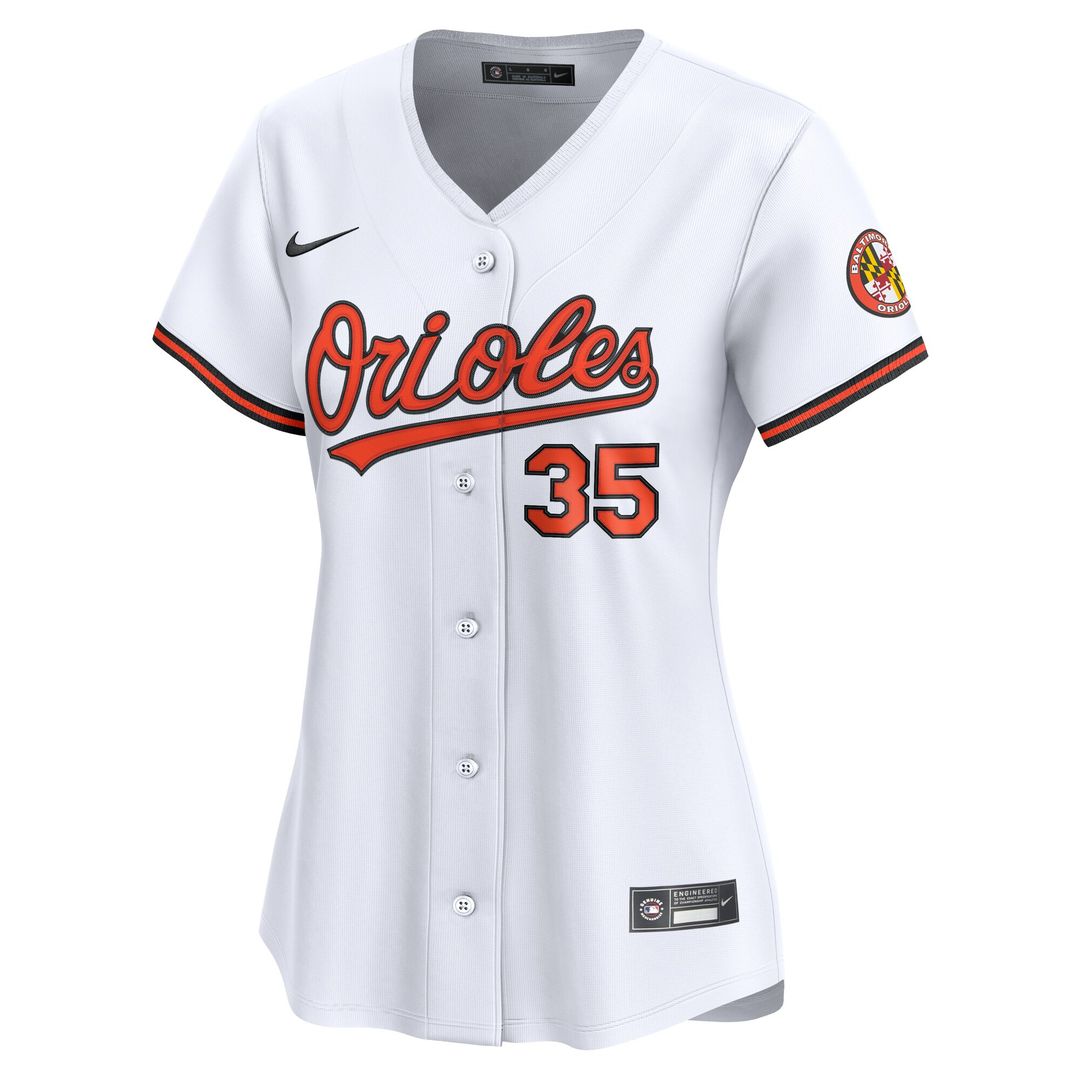 Baltimore Orioles Adley Rutschman Women's Home Limited Jersey - White
