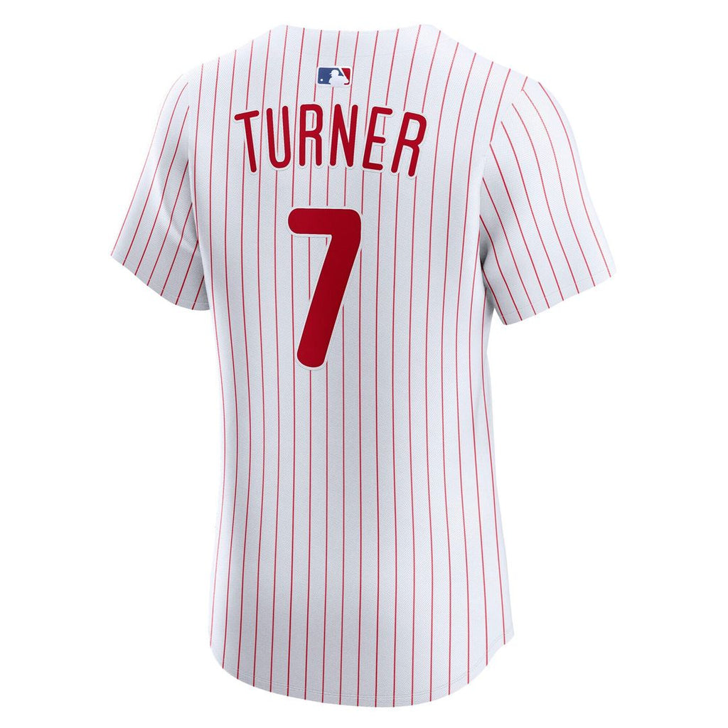 Philadelphia Phillies Trea Turner Home Elite Jersey - White