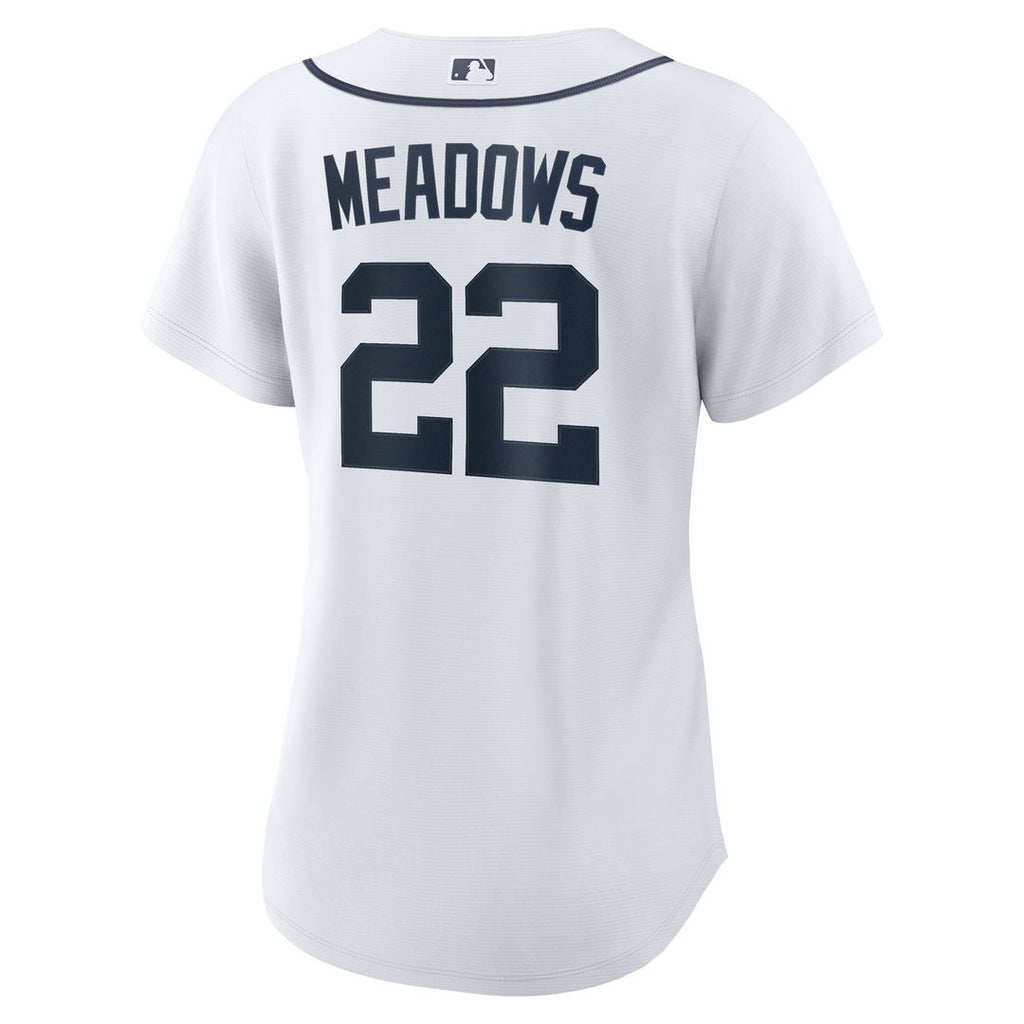 Detroit Tigers Parker Meadows Women's Home Replica Jersey - White